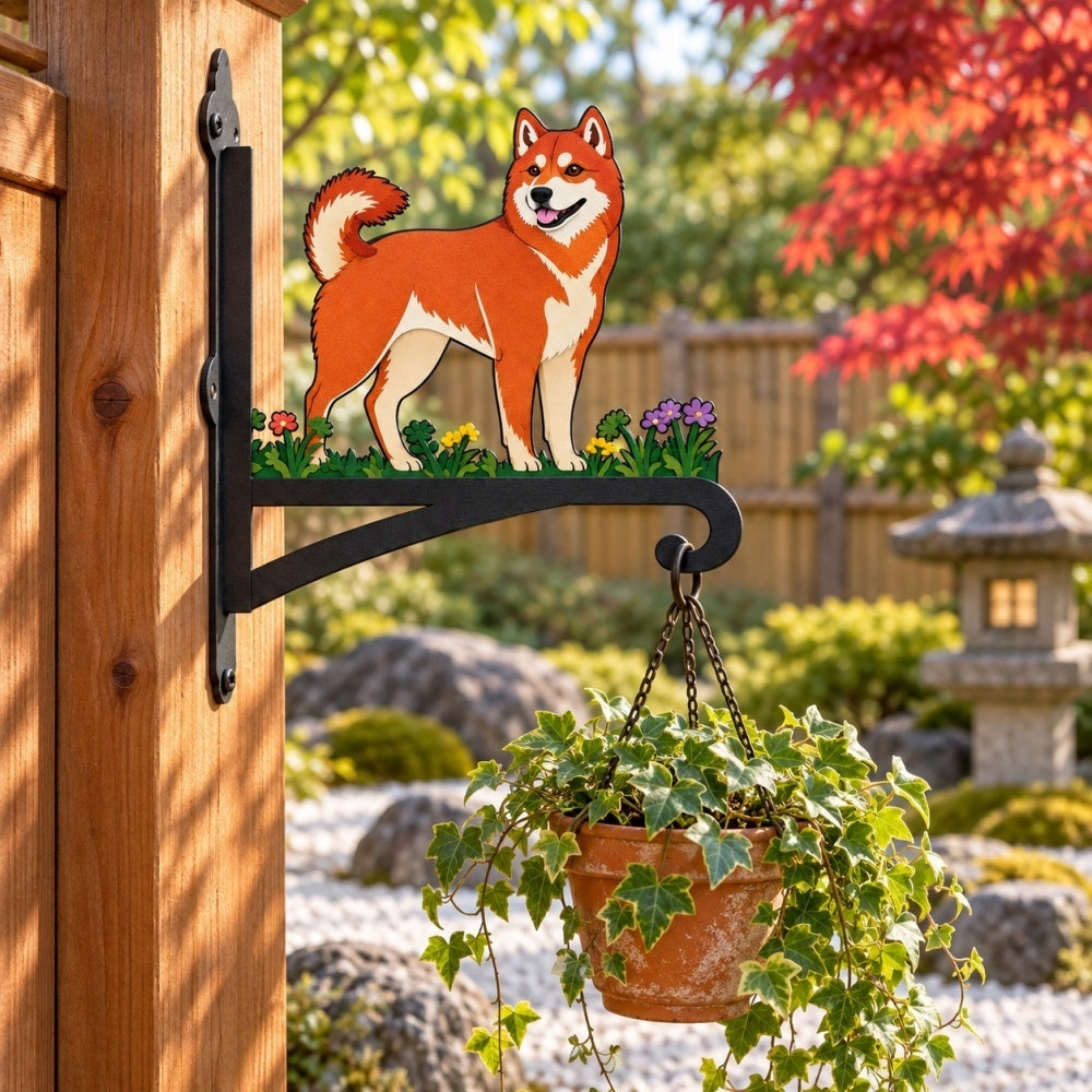 Hanging Basket Bracket – Shiba Inu
