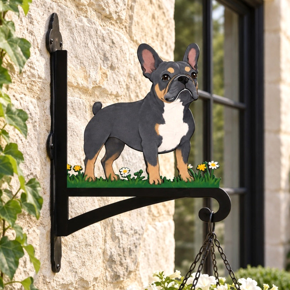 Hanging Basket Bracket – French Bulldog