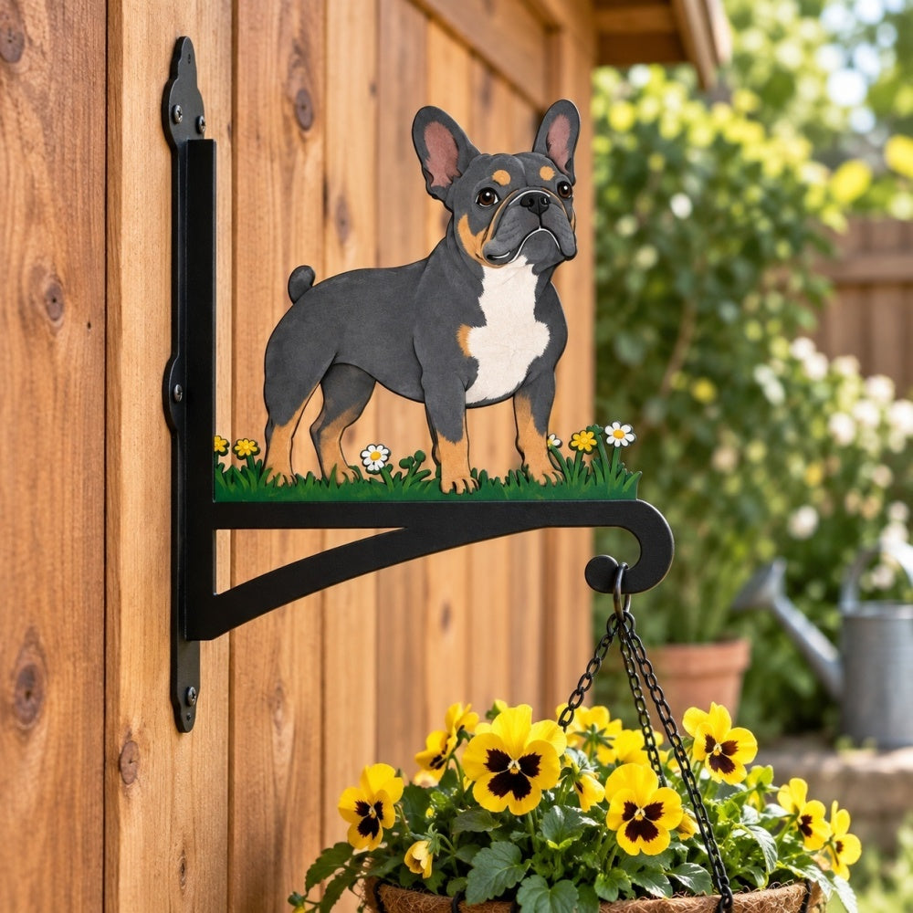 Hanging Basket Bracket – French Bulldog