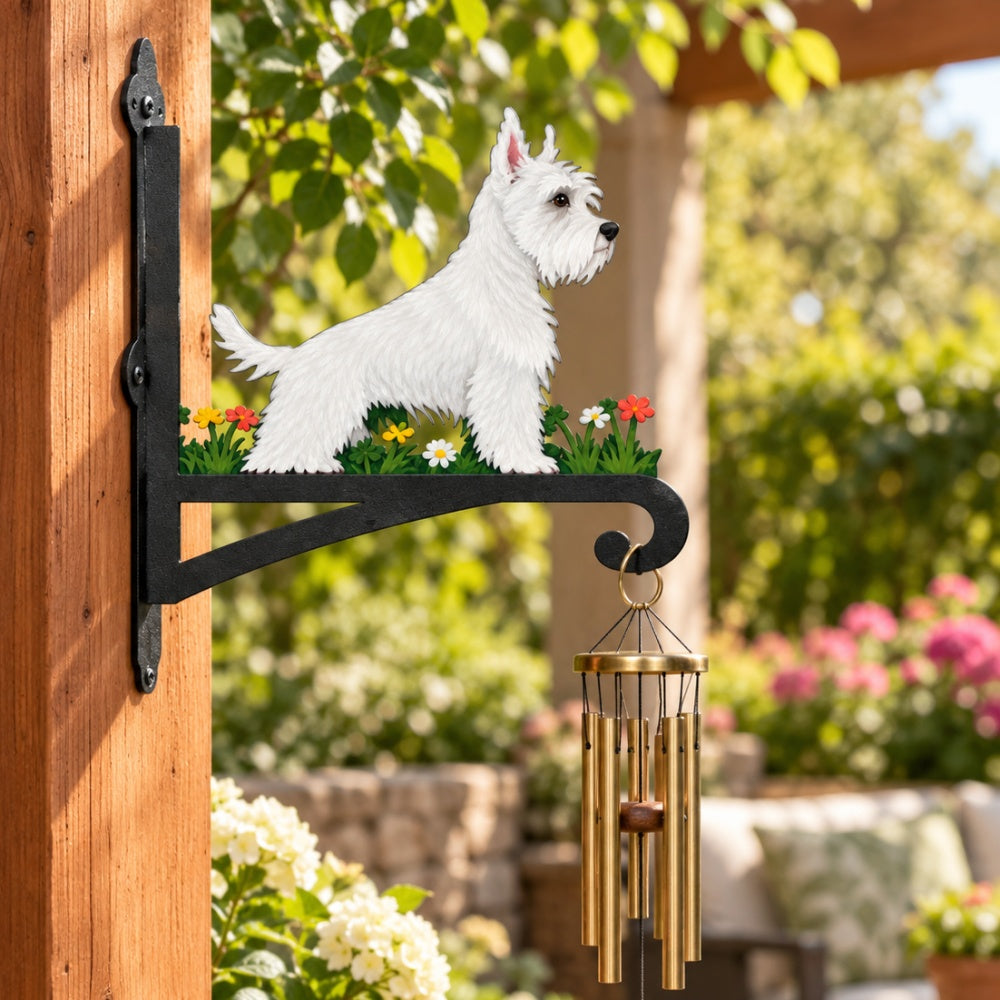 Hanging Basket Bracket – West Highland White Terrier