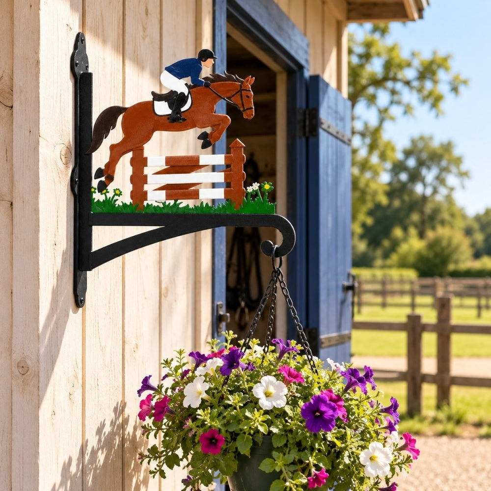 Hanging Basket Bracket – Equestrian Show Jumping