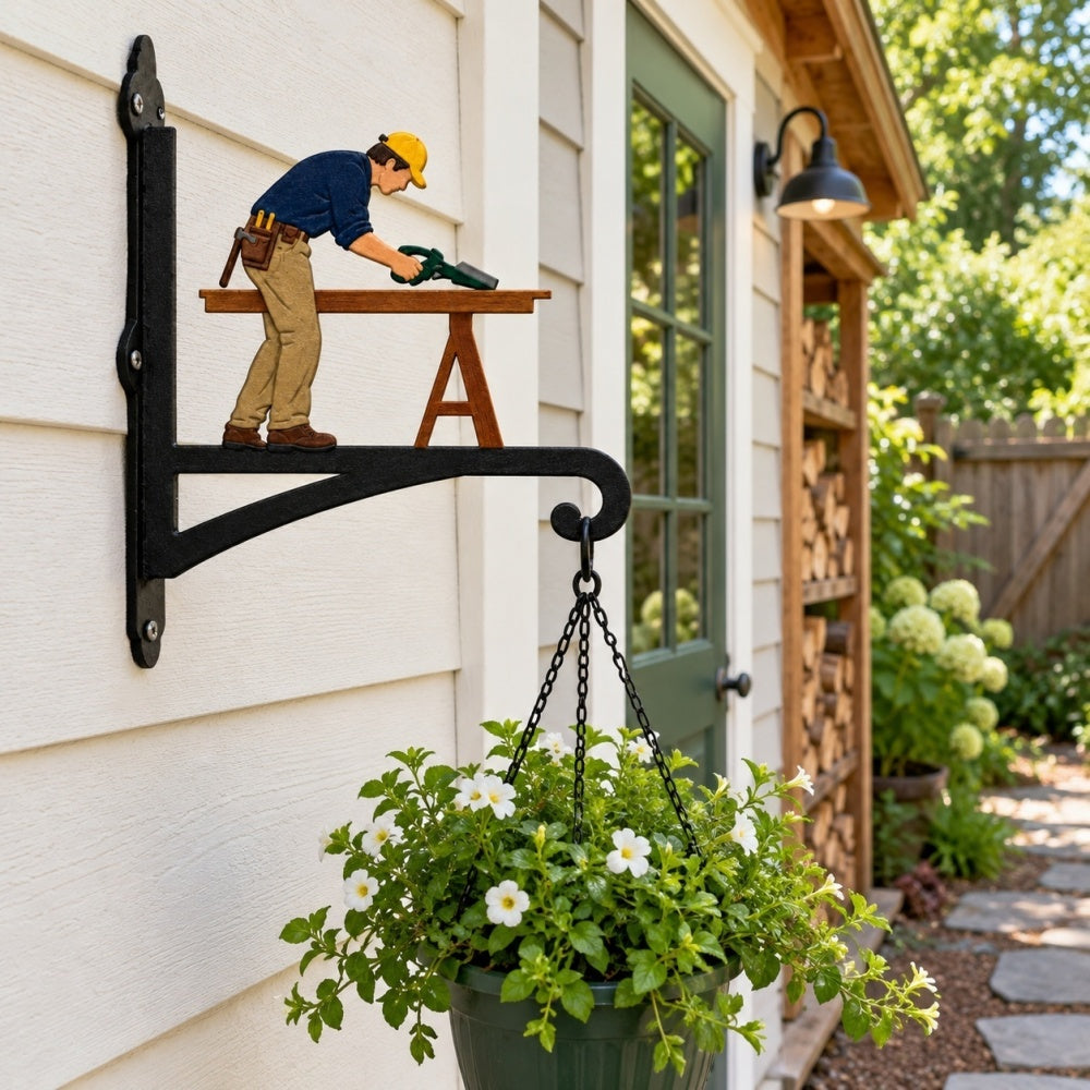 Hanging Basket Bracket – Carpenter Woodworker