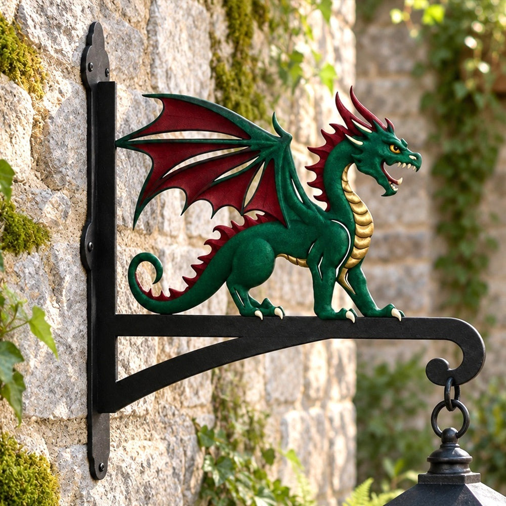 Hanging Basket Bracket – Dragon