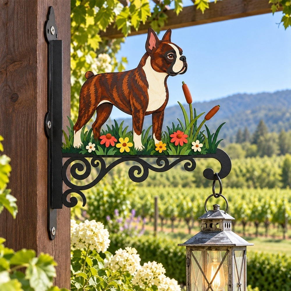Hanging Basket Bracket – Boston Terrier