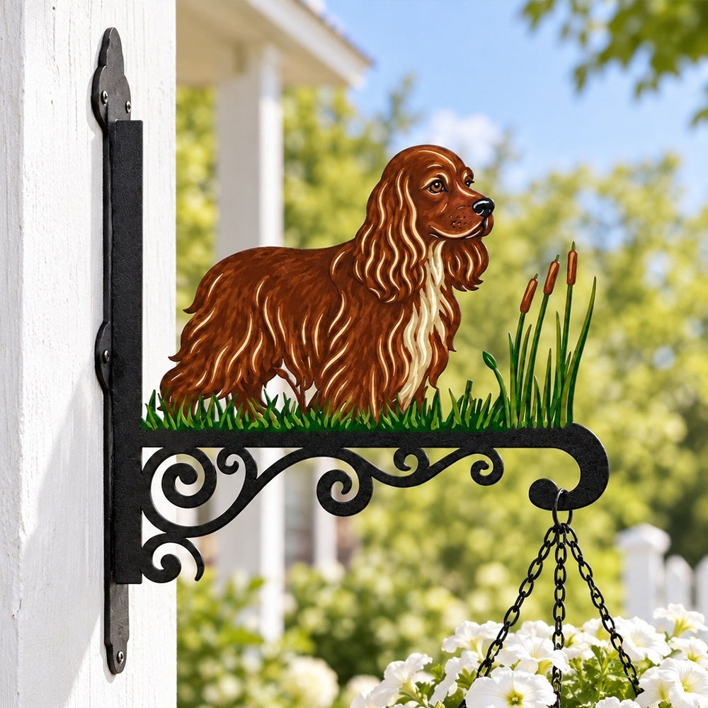 Hanging Basket Bracket – Cocker Spaniel
