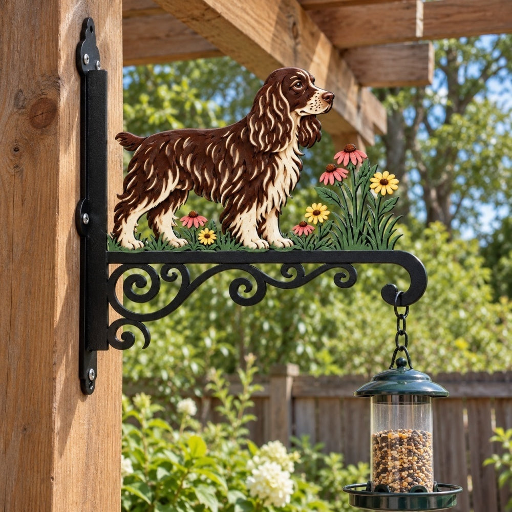 Hanging Basket Bracket – Cocker Spaniel