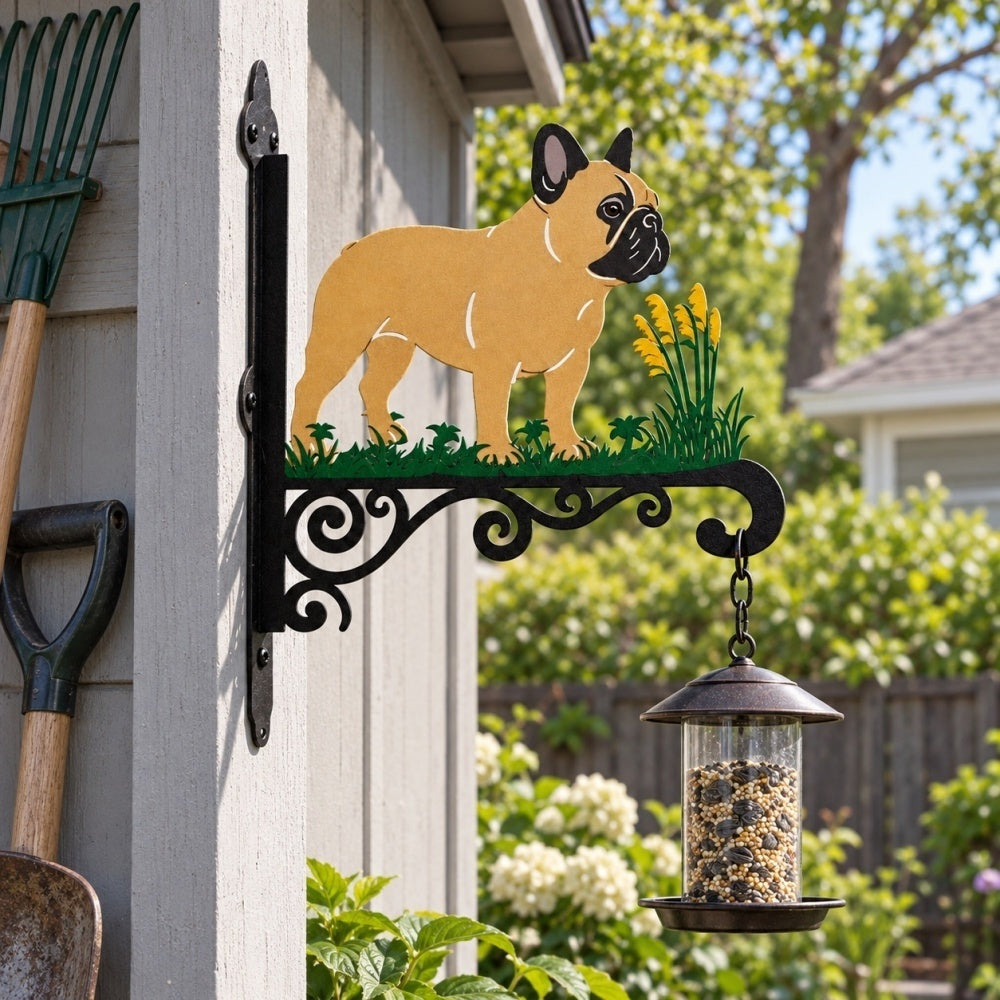 Hanging Basket Bracket – French Bulldog