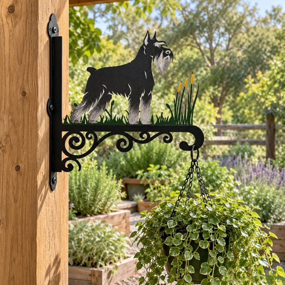 Hanging Basket Bracket – Scottish Terrier