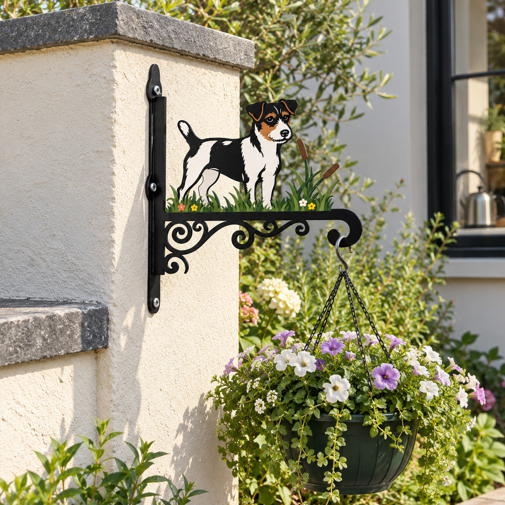 Hanging Basket Bracket – Jack Russell Terrier