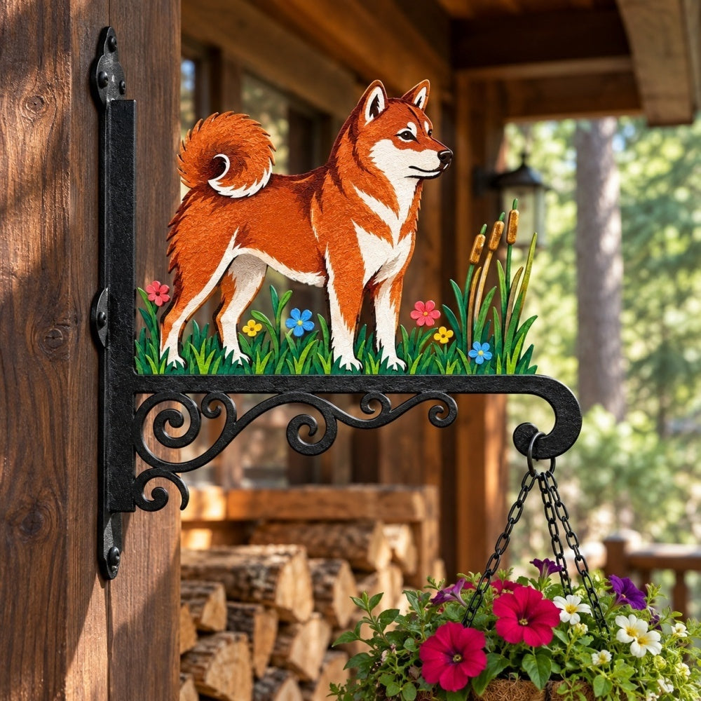 Hanging Basket Bracket – Shiba Inu