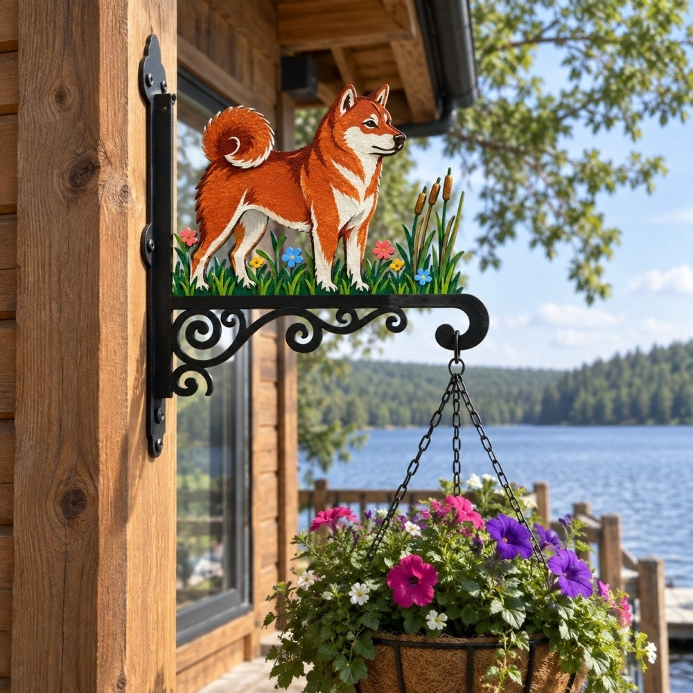 Hanging Basket Bracket – Shiba Inu