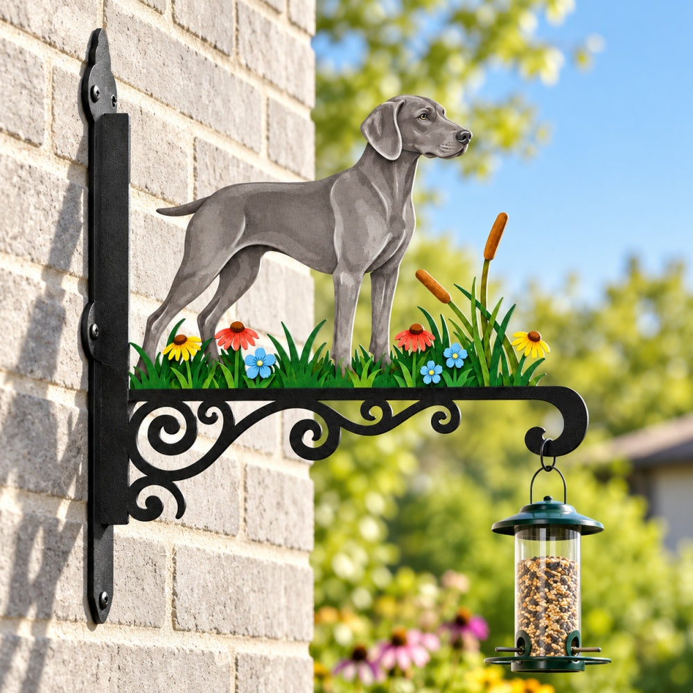 Hanging Basket Bracket – Weimaraner