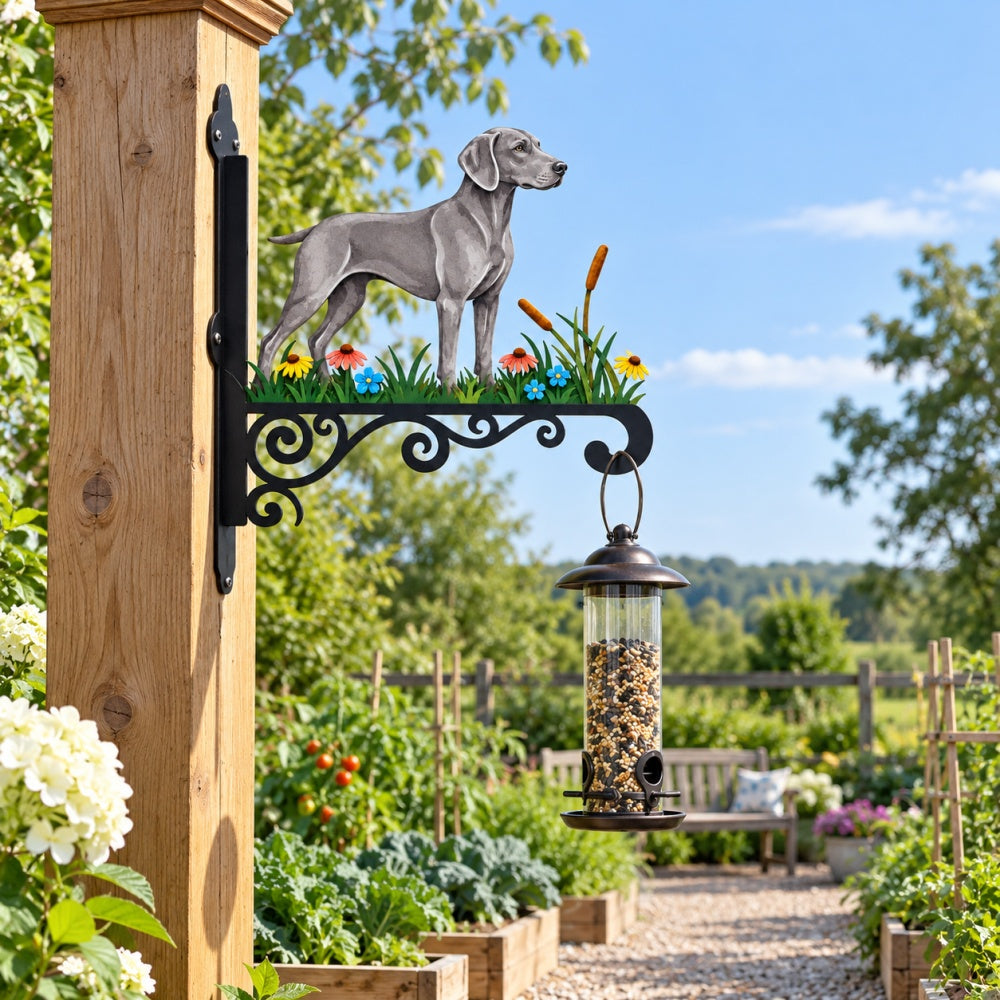 Hanging Basket Bracket – Weimaraner