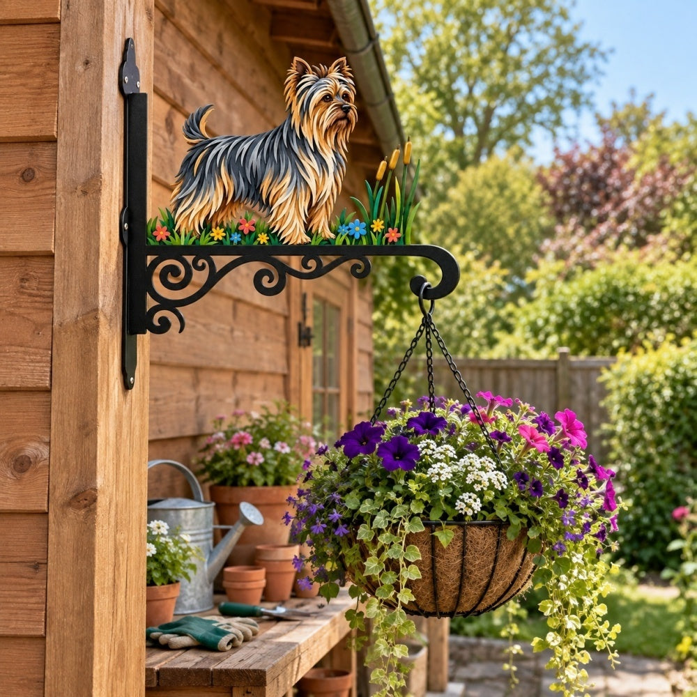 Hanging Basket Bracket – Yorkshire Terrier