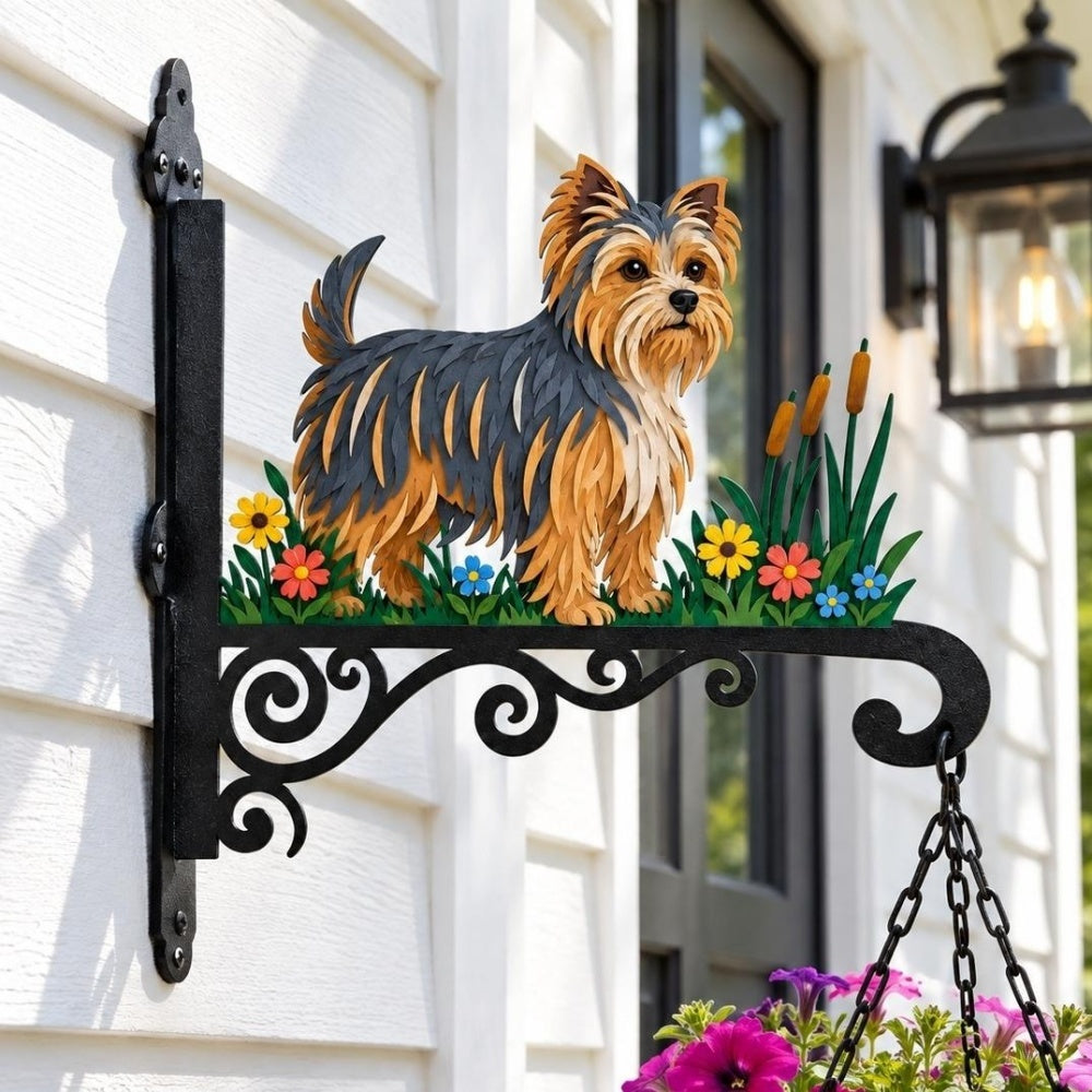 Hanging Basket Bracket – Yorkshire Terrier