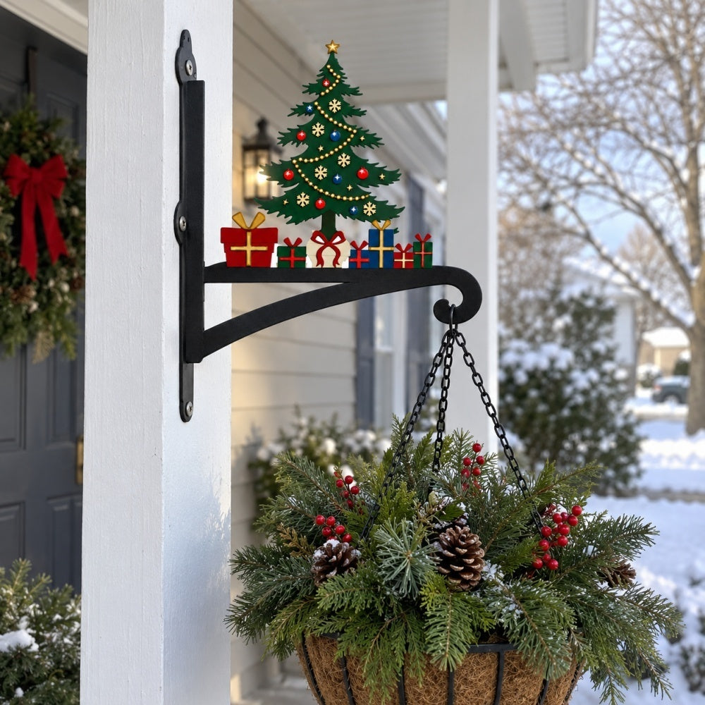 Hanging Basket Bracket – Christmas Tree