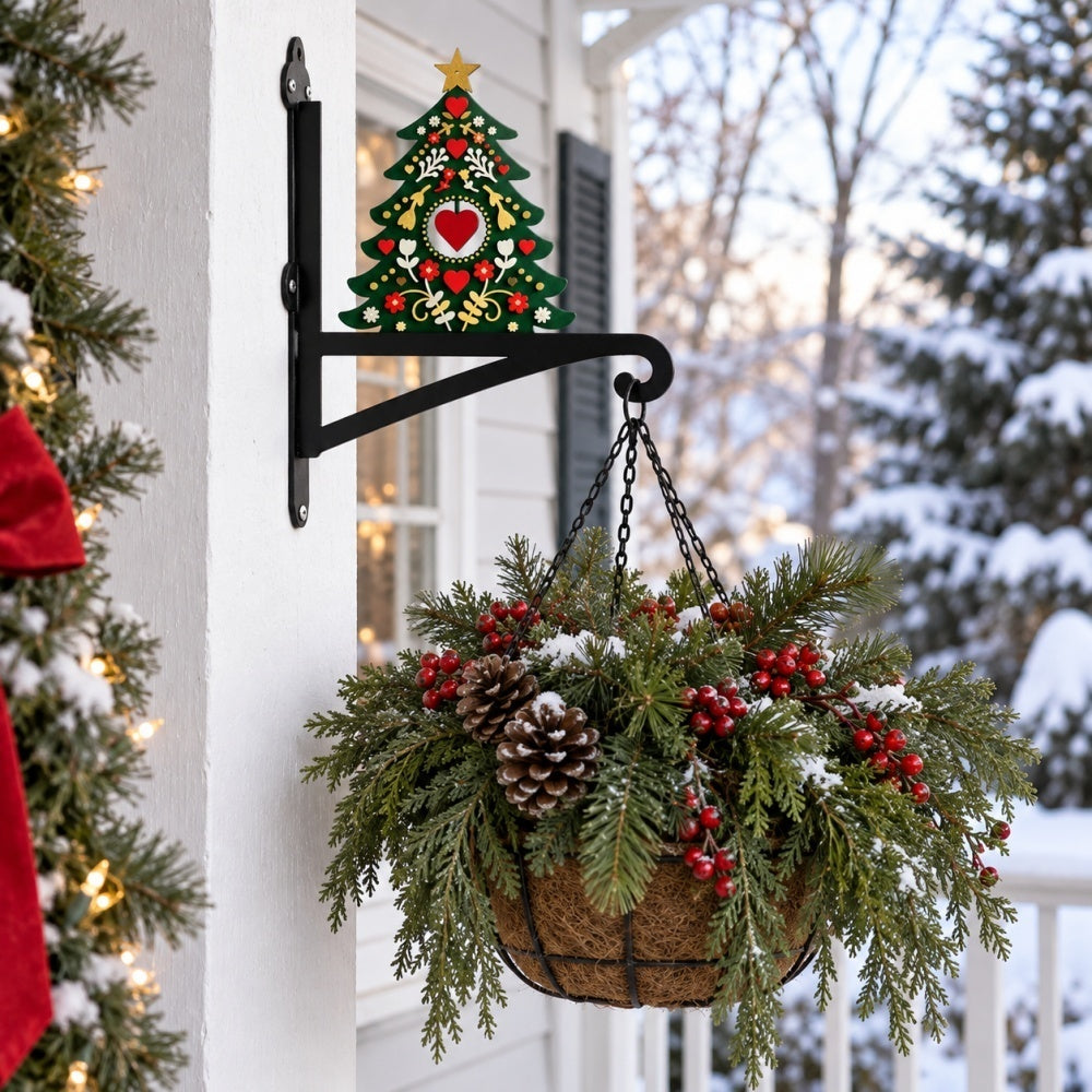Hanging Basket Bracket – Christmas Tree