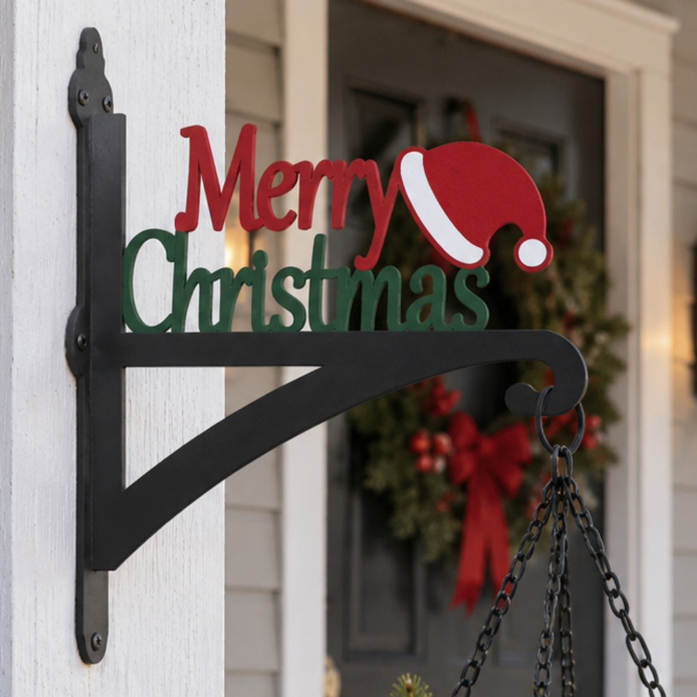 Hanging Basket Bracket – Merry Christmas