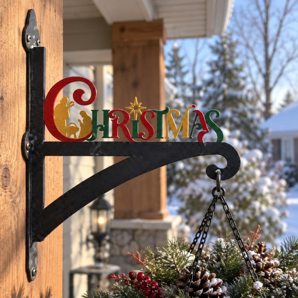 Hanging Basket Bracket – Christmas