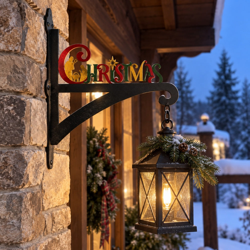 Hanging Basket Bracket – Christmas