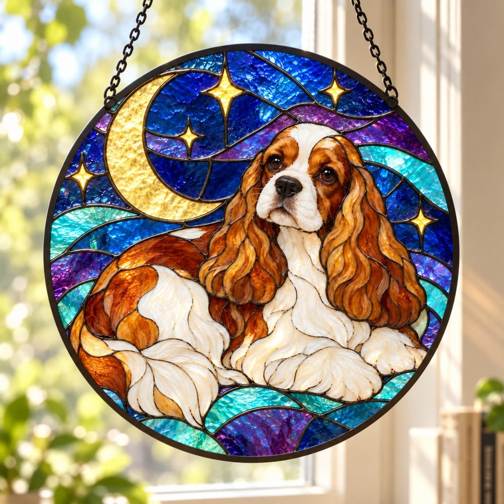 Stained Glass Suncatcher – Cocker Spaniel