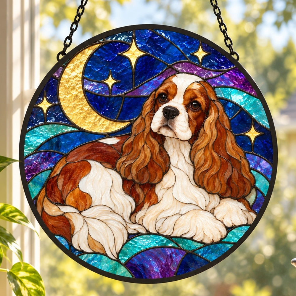 Stained Glass Suncatcher – Cocker Spaniel