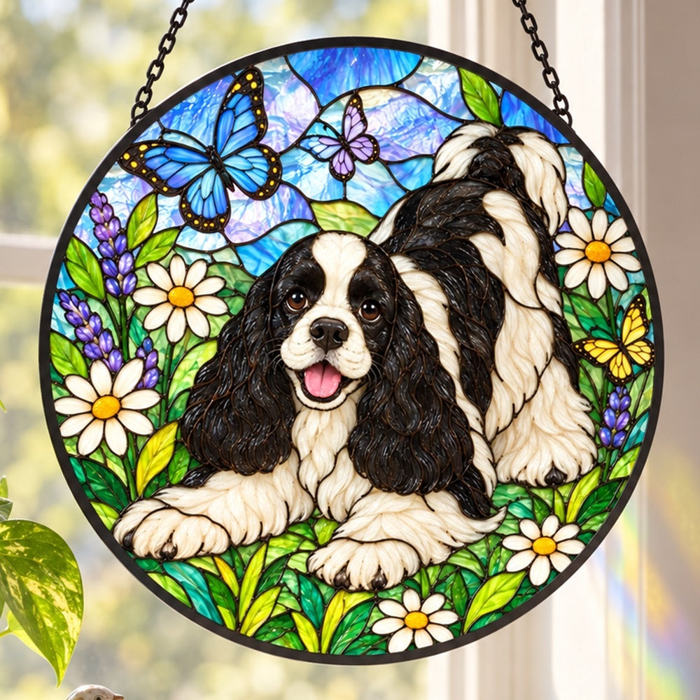 Stained Glass Suncatcher – Cocker Spaniel
