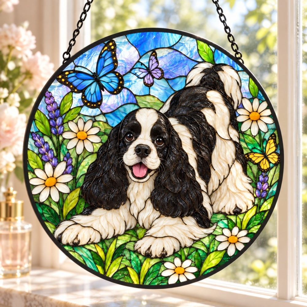 Stained Glass Suncatcher – Cocker Spaniel