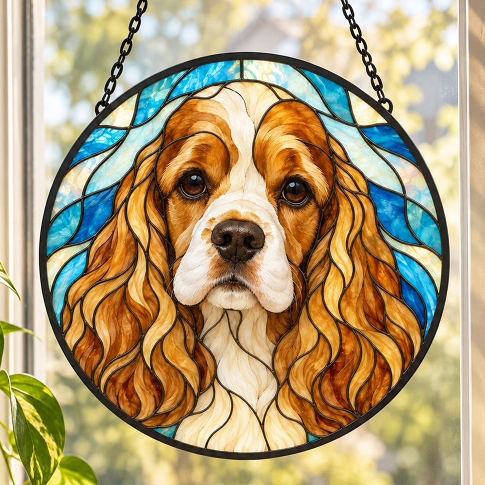Stained Glass Suncatcher – Cocker Spaniel