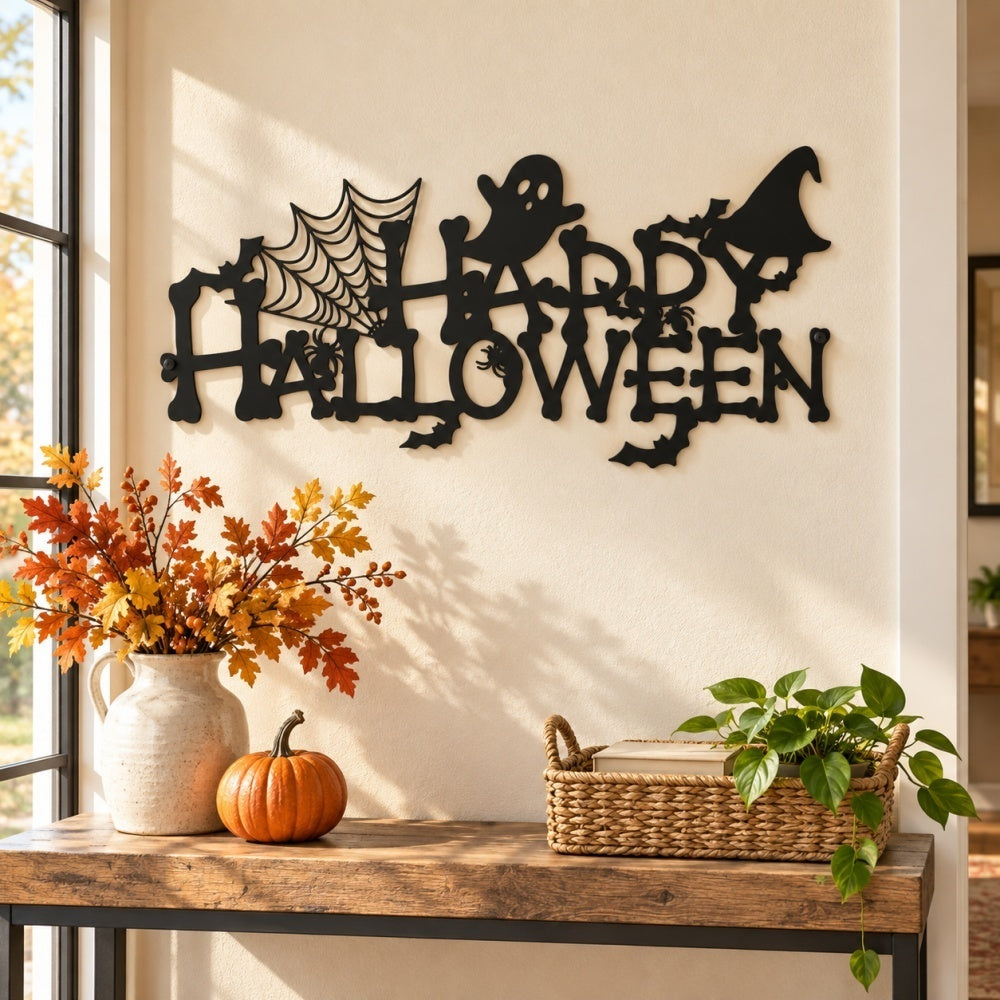 Metal Wall Art - Happy Halloween