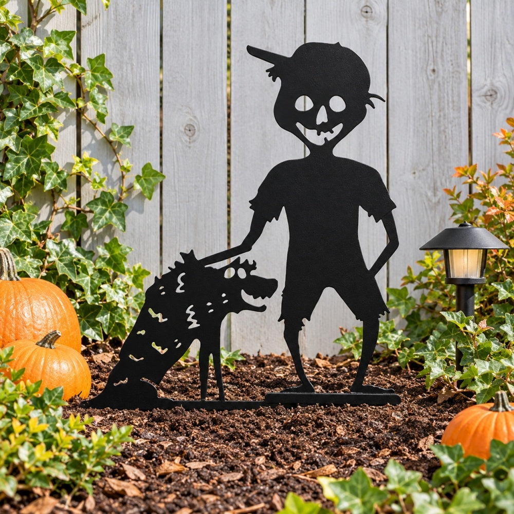 Metal Garden Stakes - Halloween Ghoulies