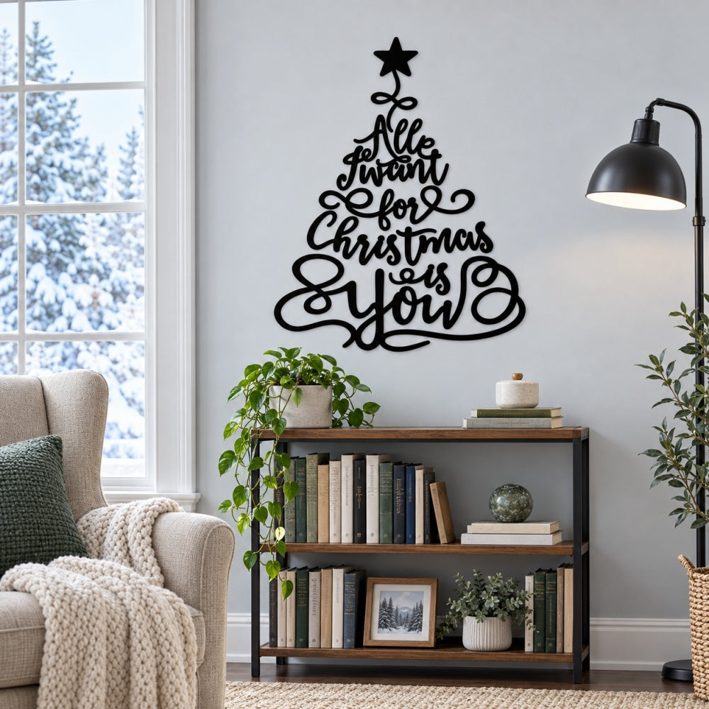 Metal Wall Art - Christmas Tree