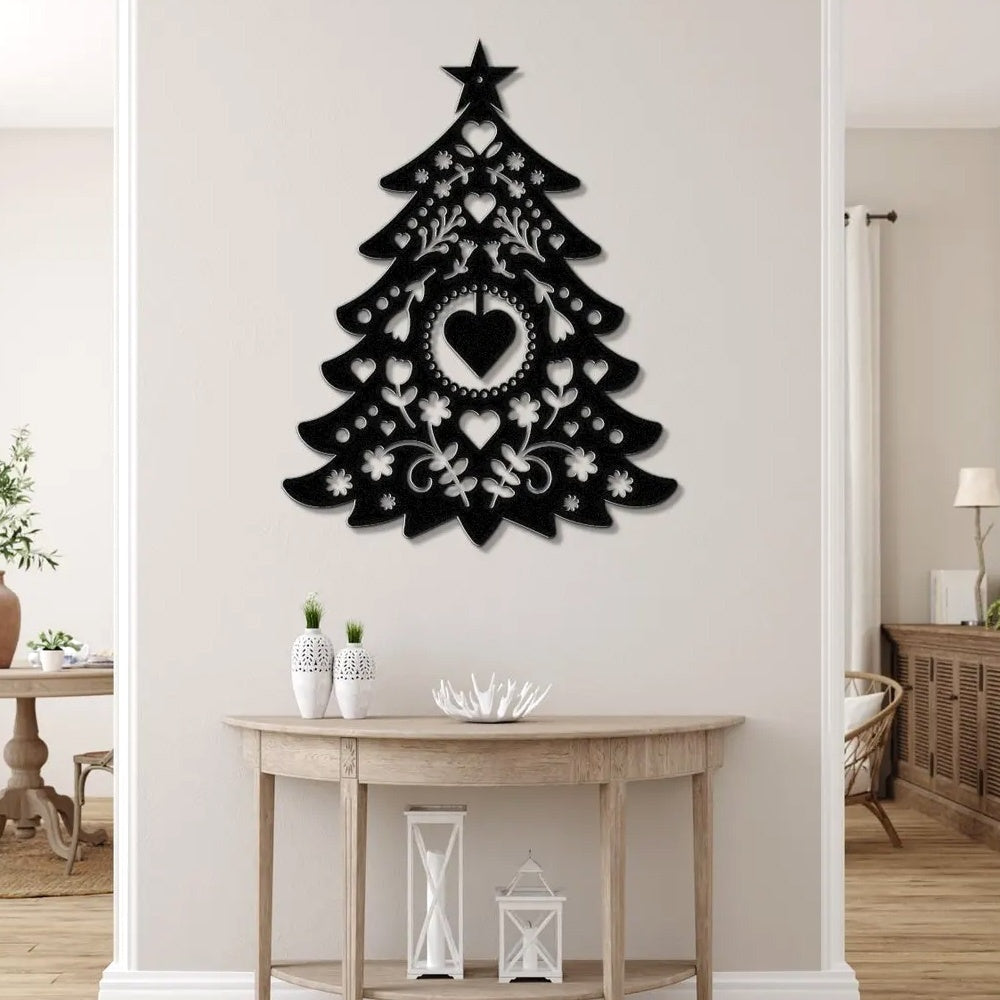 Metal Wall Art - Christmas Tree