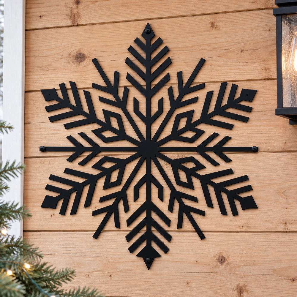 Metal Wall Art - Snowflake