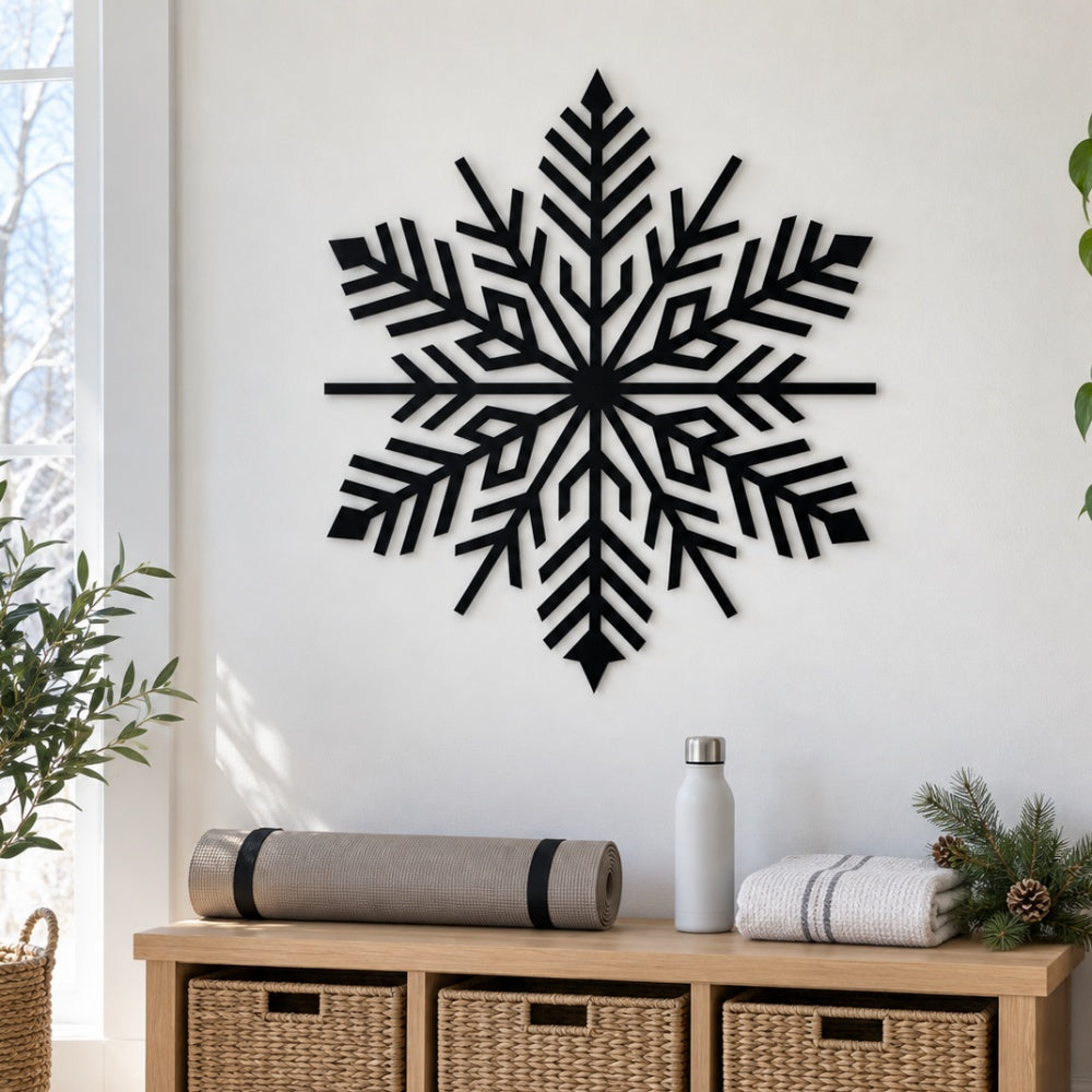 Metal Wall Art - Snowflake