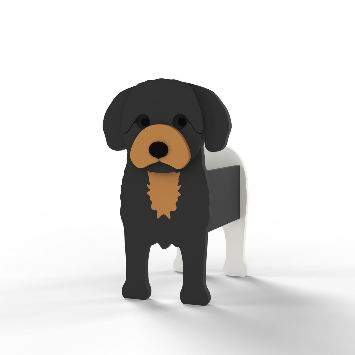 Full-body view of the Cavoodle dog planter
