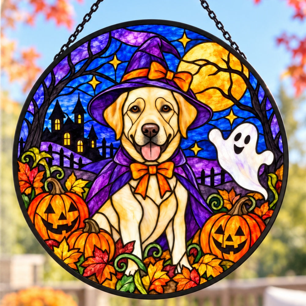Stained Glass Suncatcher - Labrador Retriever