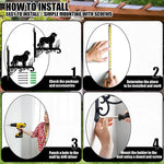 Leonberger metal hanging basket bracket mounted on outdoor wall for plant decoration