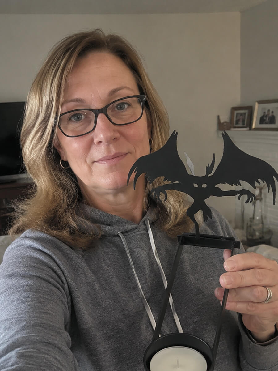 Metal Candle Holder Customer Photo