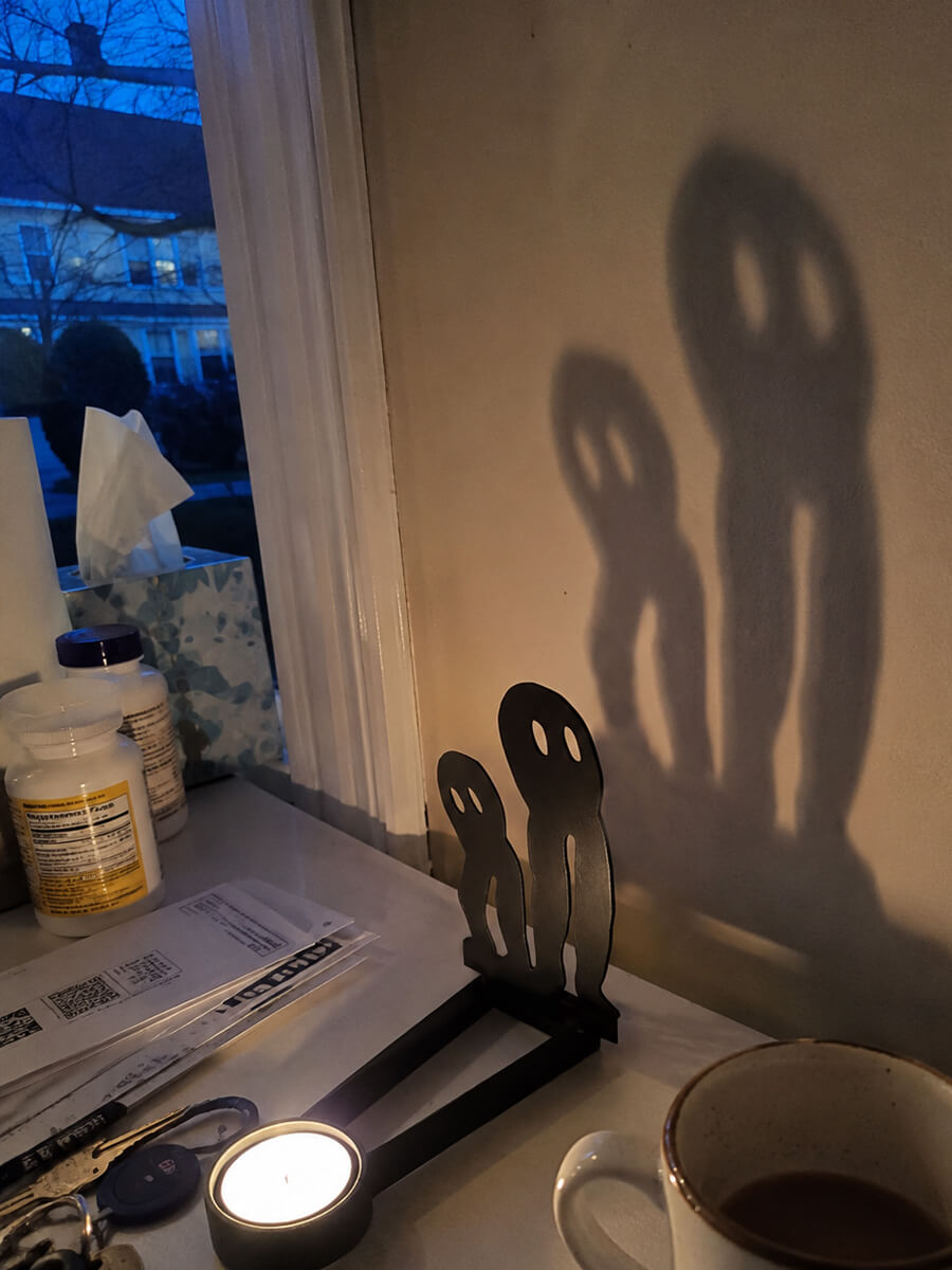 Metal Candle Holder Customer Photo