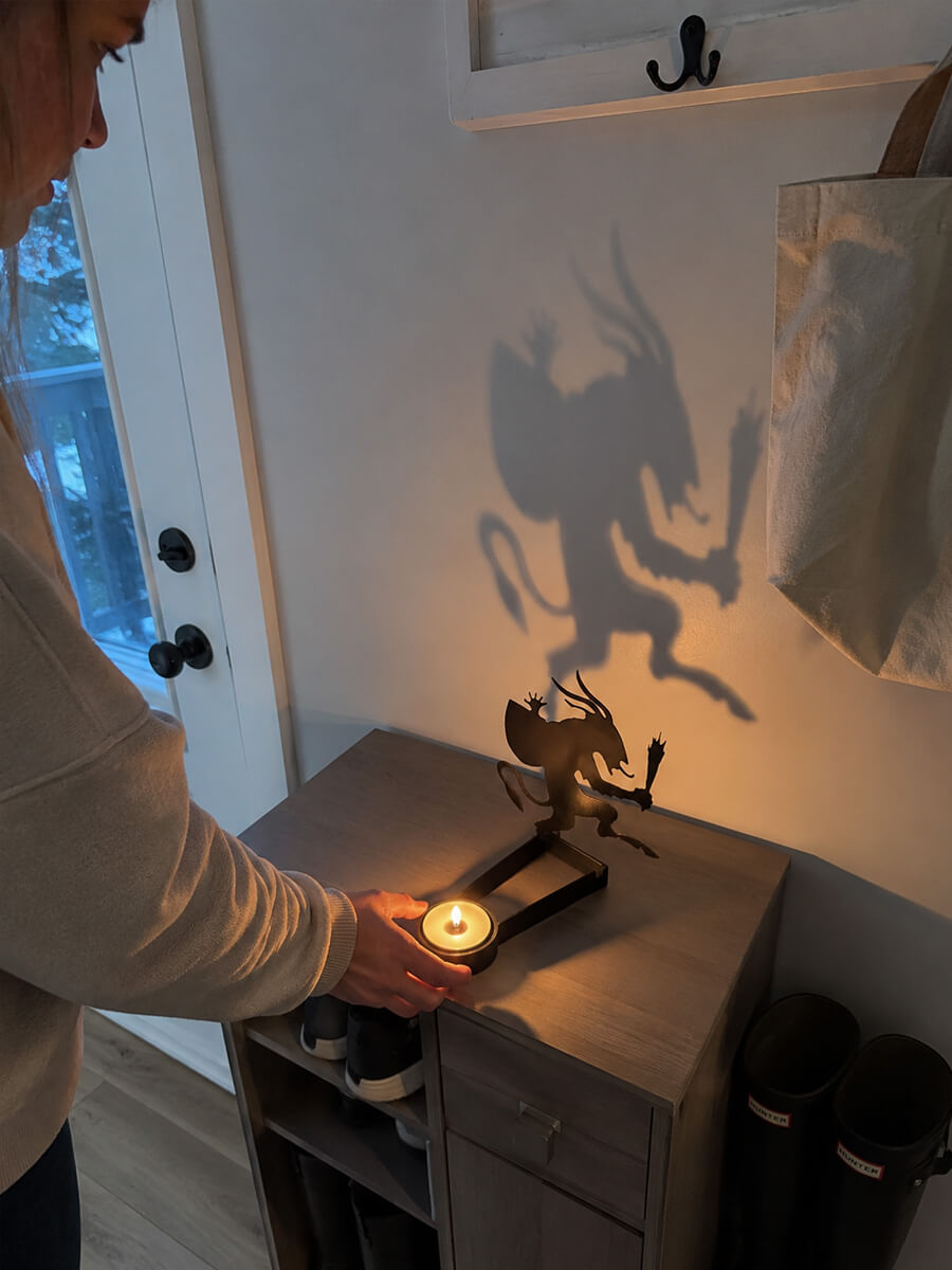 Metal Candle Holder Customer Photo