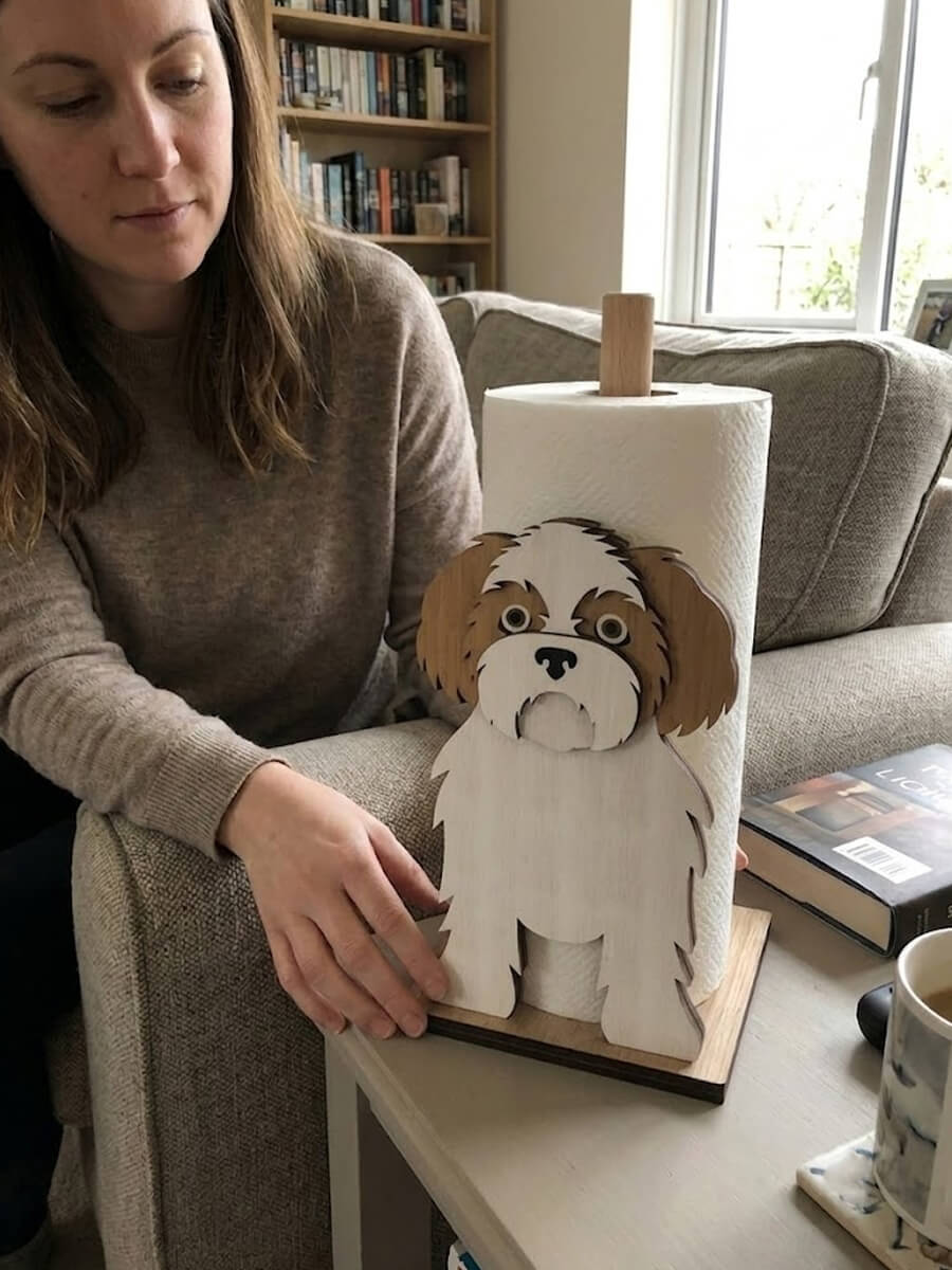 Paper Towel Holder Customer Photo
