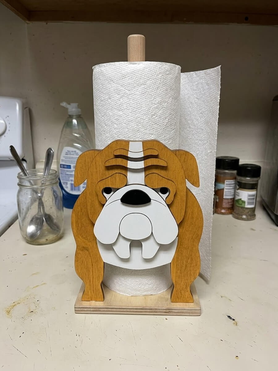Paper Towel Holder Customer Photo