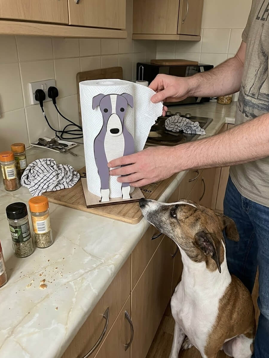Paper Towel Holder Customer Photo
