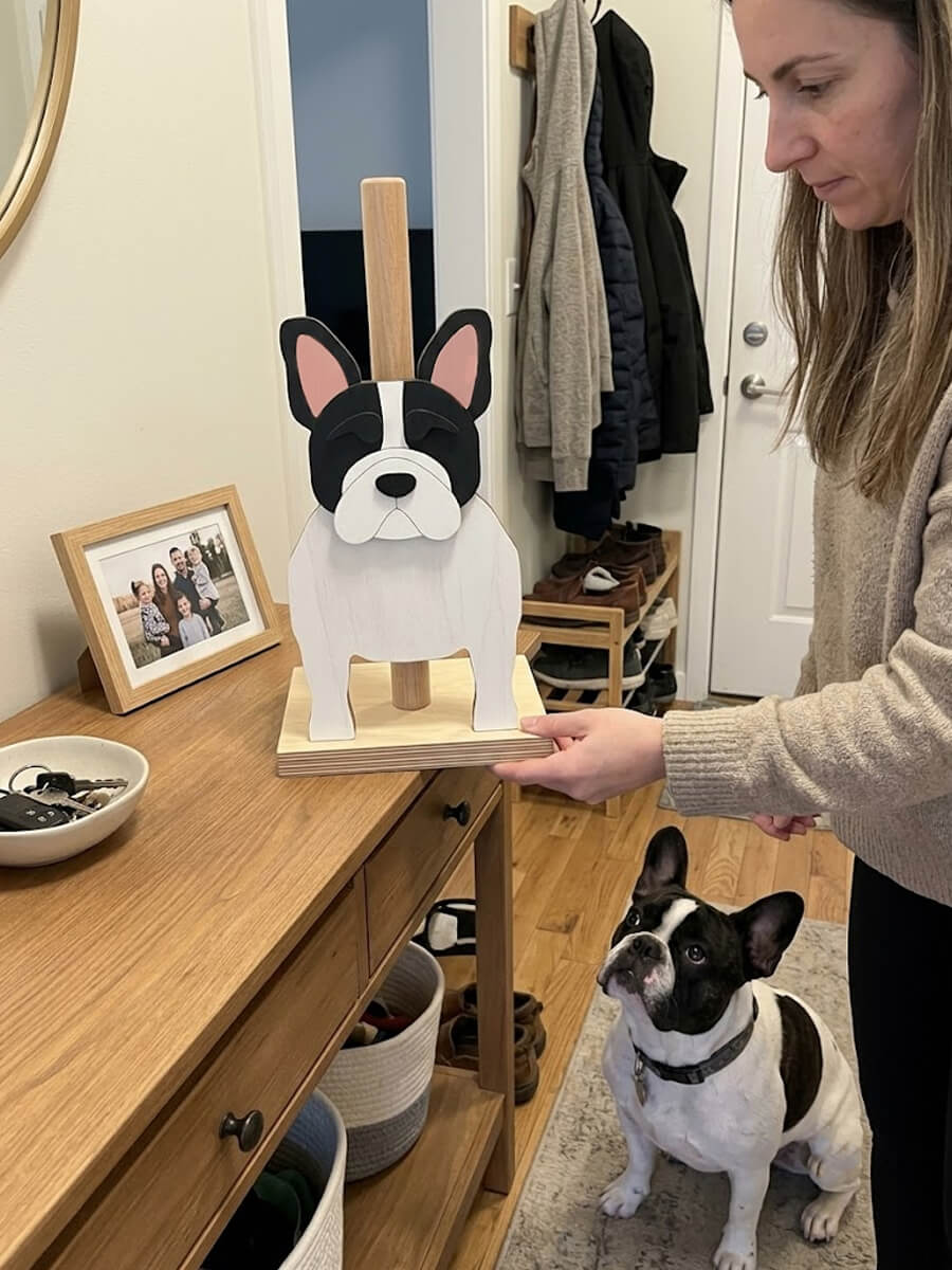 Paper Towel Holder Customer Photo