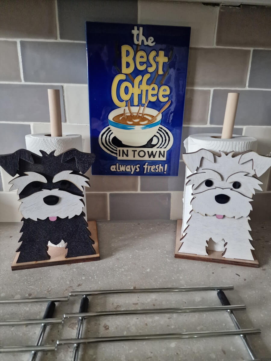 Paper Towel Holder Customer Photo