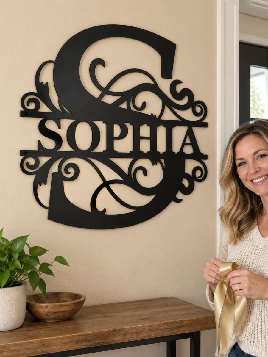 Personalized Metal Sign Customer Photo