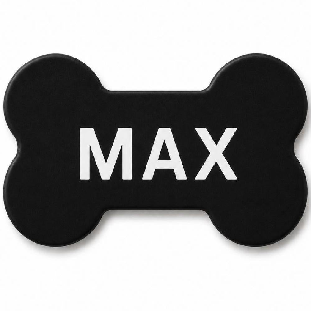 Personalized pet name tag with custom name for dog and cat planters