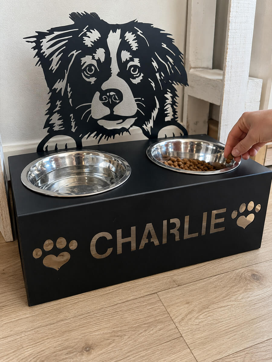 Pet Bowl Stand Customer Photo