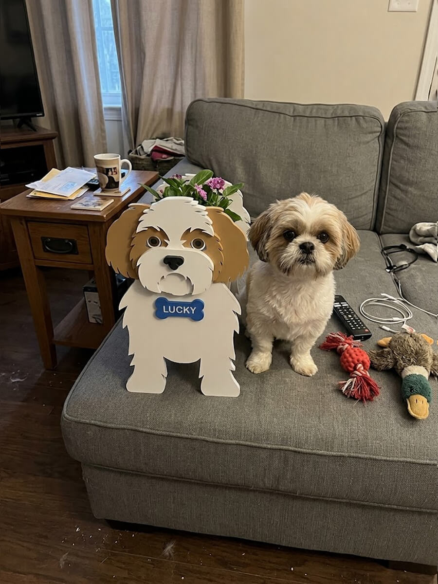 Pet Planter Customer Photo